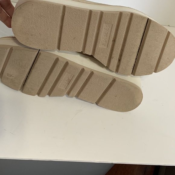 Dolce Vita Womens Glitter Gold Leather Casual Platform Sneakers Toyah Size 9 - Picture 9 of 13